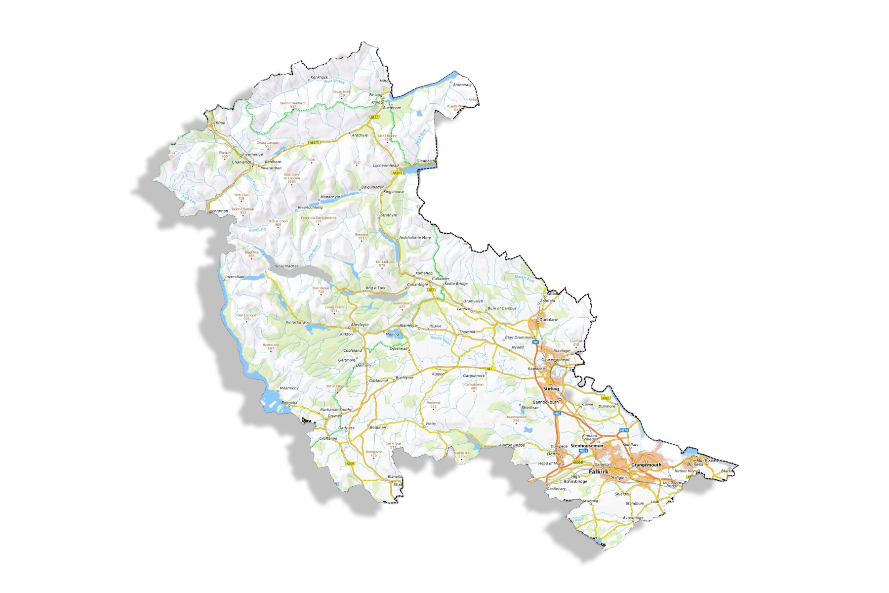 Falkirk Maps CV